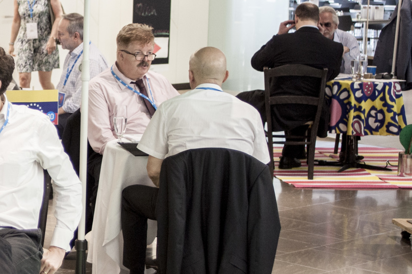 Wirtschaftsdelegierter im AC Caracas Franz Bachleitner &copy;&nbsp;ICS, Nikola Milatovic