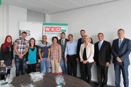 Algerische Delegationzu Besuch in der Wirtschaftskammer Steiermark in Graz &copy;&nbsp;ICS
