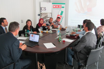Algerische Delegationzu Besuch in der WK Steiermark &copy;&nbsp;ICS