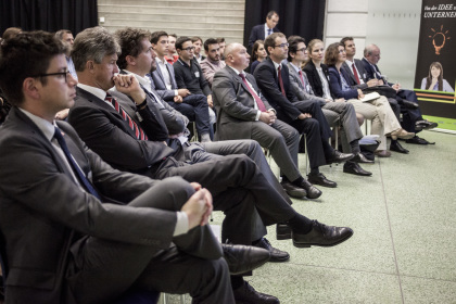 Interessiertes Publikum bei der Pitching Veranstaltung &copy;&nbsp;ICS, Nikola Milatovic