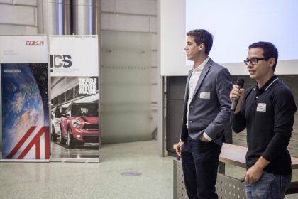 Start-Up beim Pitchen &copy;&nbsp;ICS, Nikola Milatovic