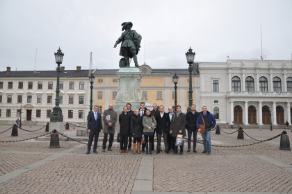 © Die steirische Delegation ist gut in Göteborg angekommen. 