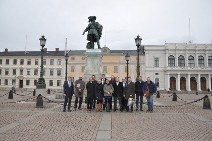 &copy;&nbsp;Die steirische Delegation ist gut in Göteborg angekommen. 