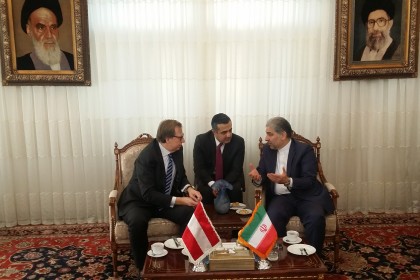Landesrat Buchmann mit dem Generalgoverneur der Provinz Esmail Jabbarzadeh © ICS