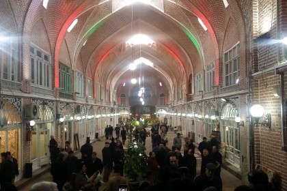Weltberühmt: der Bazar von Tabriz &copy;&nbsp;ICS