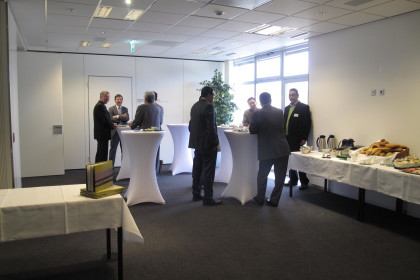 Networking beim Frühstück &copy;&nbsp;ICS