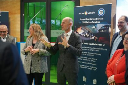 &copy;&nbsp;Landesrat DI Ehrenhöfer begrüßt die Wirtschaftsdelegierten aus Nord-, West- und Südeuropa beim ICS-Meet-up am VIRTUAL VEHICLE - Graz, 26.11.2025